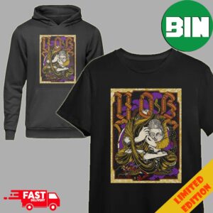 The Extremely Talented David D’andrea Amazing Poster For YOB At Eugene Shows 2023 Limited Poster T-Shirt Long Sleeve Hoodie