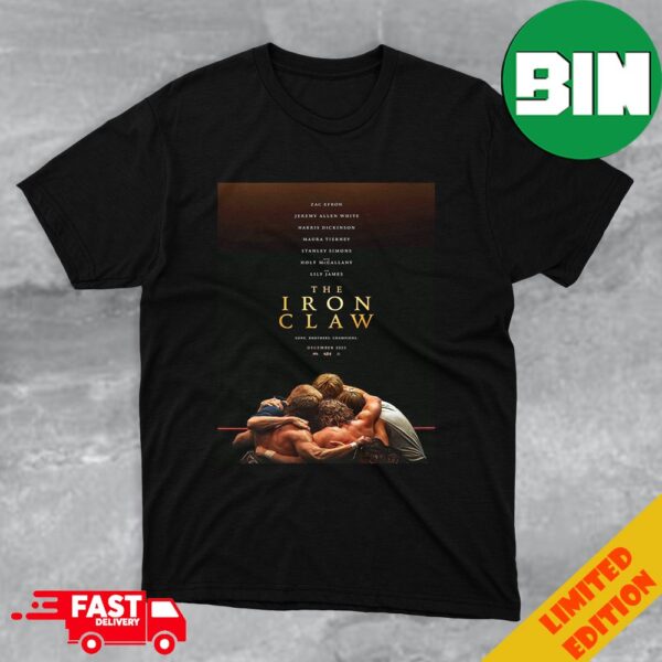 The Iron Claw Zac Efron Debuts On Rotten Tomatoes At 93 Points With 41 Reviews T-Shirt
