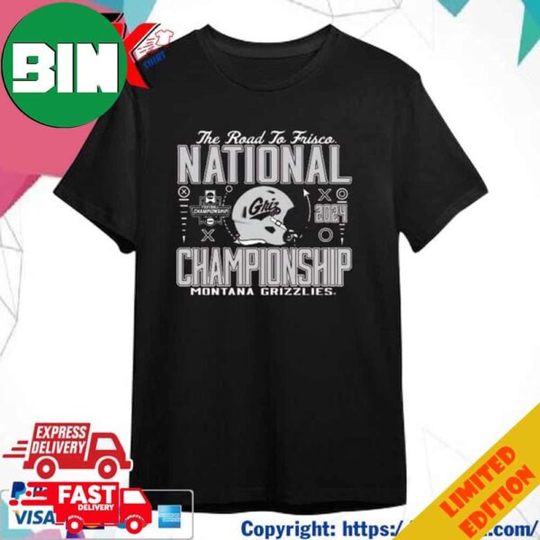 University Of Montana Football 2023 National Championship Bound T-Shirt