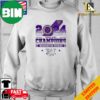 2024 Sugar Bowl Champions Washington Huskies Football T-Shirt Long Sleeve Hoodie Sweater