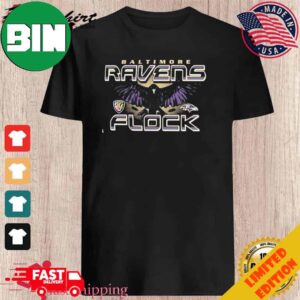 Baltimore Ravens Flock 2023-2024 AFC Championship T-Shirt Long Sleeve Hoodie Sweater