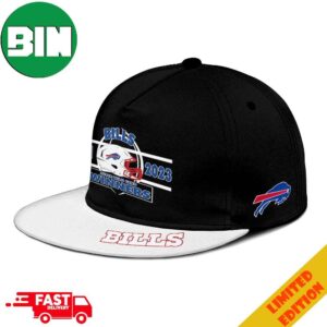 Buffalo Bills AFC Wild Card Champions Season 2023-2024 NFL Divisional Helmet Winners Snapback Hat-Cap Merchandise