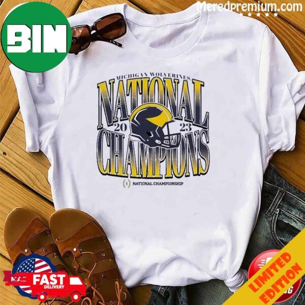 CFP Michigan Wolverines 2023 National Champions T-Shirt Long Sleeve Hoodie Sweater