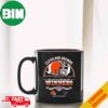 Cleveland Browns AFC Wild Card Champions Season 2023-2024 NFL Divisional Helmet Winners Ceramic Mug