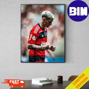 Guillermo Varela Scores Opening Goal For Flamengo Poster Canvas
