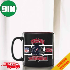 Houston Texans AFC Wild Card Champions Season 2023-2024 NFL Divisional Helmet Winners Ceramic Mug