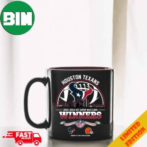 Houston Texans Winners Season 2023-2024 AFC Super Wild Card NFL Divisional Skyline January 13 2024 NRG Stadium Ceramic Mug