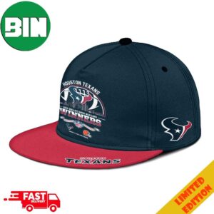 Houston Texans Winners Season 2023-2024 AFC Super Wild Card NFL Divisional Skyline January 13 2024 NRG Stadium Merchandise Hat-Cap Snapback