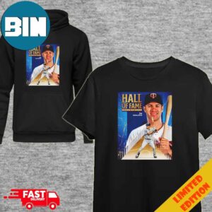 Joe Mauer Hall Of Fame Class Of 2024 T-Shirt Hoodie