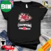 Kansas City Chiefs 2023 AFC West Division Champions Logo T-Shirt Long Sleeve Hoodie Sweater