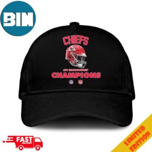 Kansas City Chiefs AFC Championship Season 2023-2024 NFL Super Bowl LVII Merchandise Helmet Winners Hat-Cap