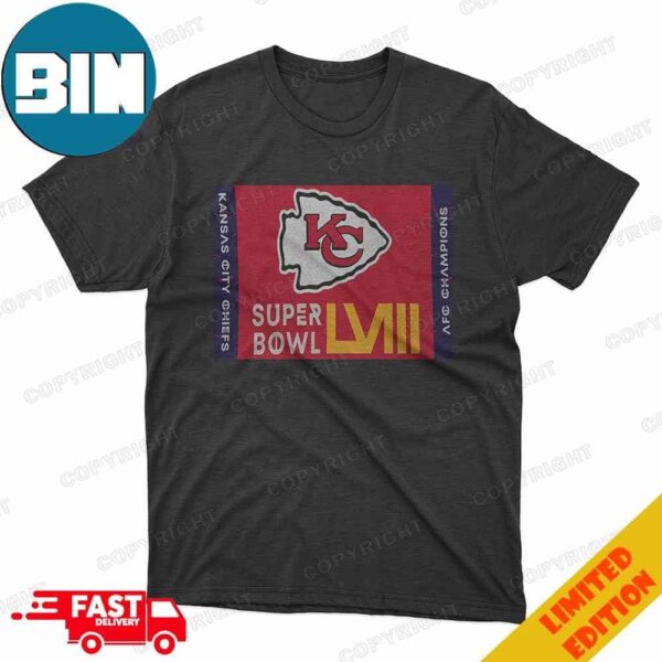 Kansas City Chiefs WinCraft 2023 AFC Champions Locker Room T-Shirt