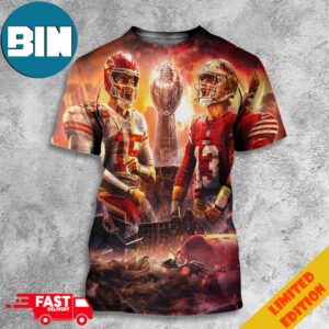 Kansas City Chiefs vs San Francisco 49ers We Got A Rematch In Super Bowl LVIII 3D T-Shirt