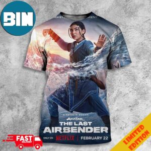 Katara In the Live-action ‘AVATAR THE LAST AIRBENDER’ Series 3D T-Shirt