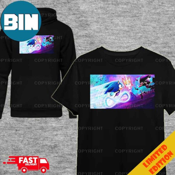 Key Visuals For The 3rd Season Of Netflix Sonic Prime Drawn By RicoJrCrea 2 T-Shirt Hoodie