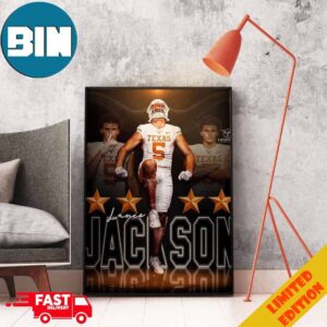 Lance Jackson Texas Longhorns 6’6 260 Athlete Is Heading To Texas Fan Gifts Home Decor Poster Canvas