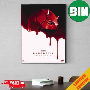 Marvel Studios Daredevil Born Again Movie Poster Poster Canvas