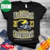 Michigan Wolverines 15-0 Perfect Season 2023 National Champions Hail To The Victors T-Shirt Long Sleeve Hoodie Sweater