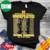 Michigan Wolverines 2023 National Champions 12x Champs T-Shirt Long Sleeve Hoodie Sweater