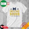 Michigan Wolverines Back To Back To Back 2023 Rose Bowl Football Champions T-Shirt Long Sleeve Hoodie Sweater