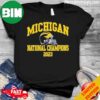 Michigan Wolverines Hail To The National Champions 2023 T-Shirt Long Sleeve Hoodie Sweater