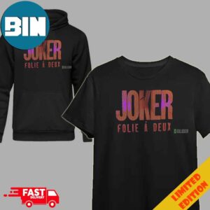 New Look At Logo Joker Folie FOLIE A DEUX T-Shirt Hoodie