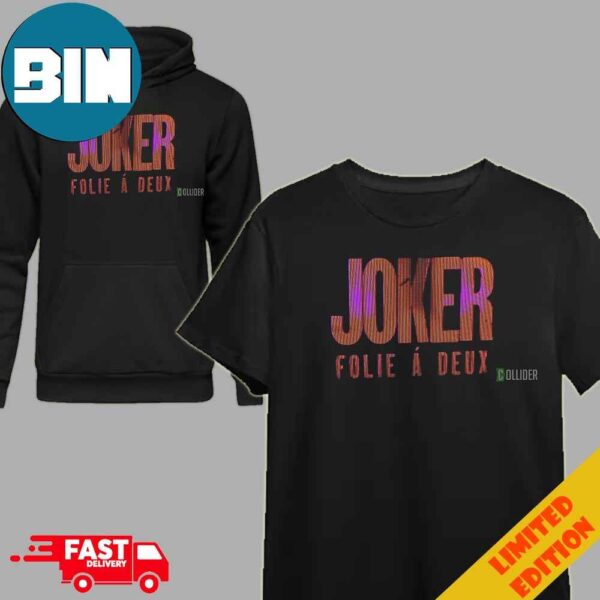 New Look At Logo Joker Folie FOLIE A DEUX T-Shirt Hoodie