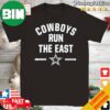 Official Dallas Cowboys Team 2024 NFC East Division Champions T-Shirt Long Sleeve Hoodie Sweater