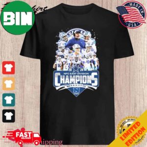Official Dallas Cowboys Team 2024 NFC East Division Champions T-Shirt Long Sleeve Hoodie Sweater