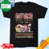 Official Rutgers Scarlet Knights Football 2023 Bad Boy Mowers Pinstripe Bowl Champions T-Shirt Long Sleeve Hoodie Sweater