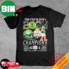 Oregon Ducks Mascot 2024 Fiesta Bowl Champions Oregon Ducks 45-6 Liberty Flames January 2024 University Of Phoenix Stadium T-Shirt Long Sleeve Hoodie Sweater