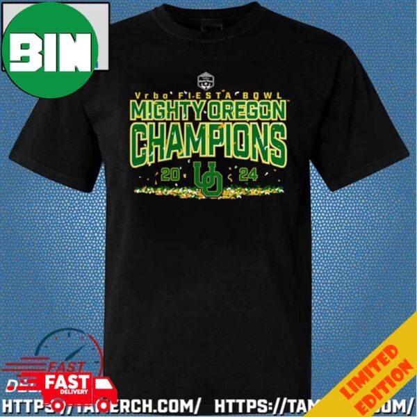 Original Oregon Ducks 2024 Fiesta Bowl Champions Mindset-Shirt