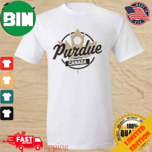 Purdue Basketball Goes To Canada 2023-2024 T-Shirt Long Sleeve Hoodie Sweater