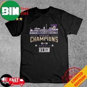 Sugar Bowl Champions 23 24 Purple Reign Washington Huskies T-Shirt Long Sleeve Hoodie Sweater