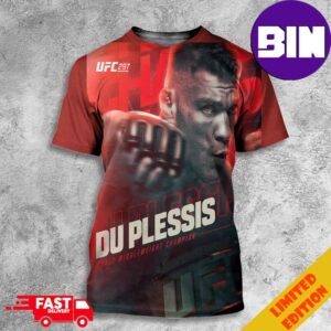 The Belt Is Going To South Africa Dricus Du Plessis Defeats Sean Strickland And Become New Middleweight Champion Of The World UFC 297 Winners 3D T-Shirt