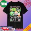 The Fiesta Bowl 2023 Champions Oregon Ducks Mascot 45-6 Liberty Flames January 12024 University Of Phoenix Stadium T-Shirt