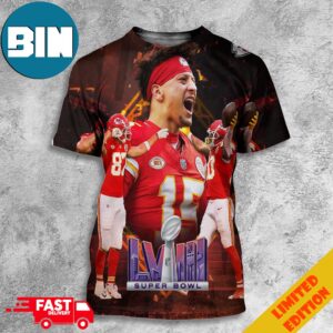 The Kansas City Chiefs Are Headed To Super Bowl LVIII NFL 3D T-Shirt