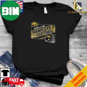 University Of Iowa Hawkeye Football Est 1847 Vintage T-Shirt Long Sleeve Hoodie Sweater