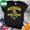 Michigan Football 2023 National Champions The Winningest Program In College Football History T-Shirt Long Sleeve Hoodie Sweater