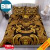 Versace Luxury Gold Logo Fashion Home Decor Bedding Set