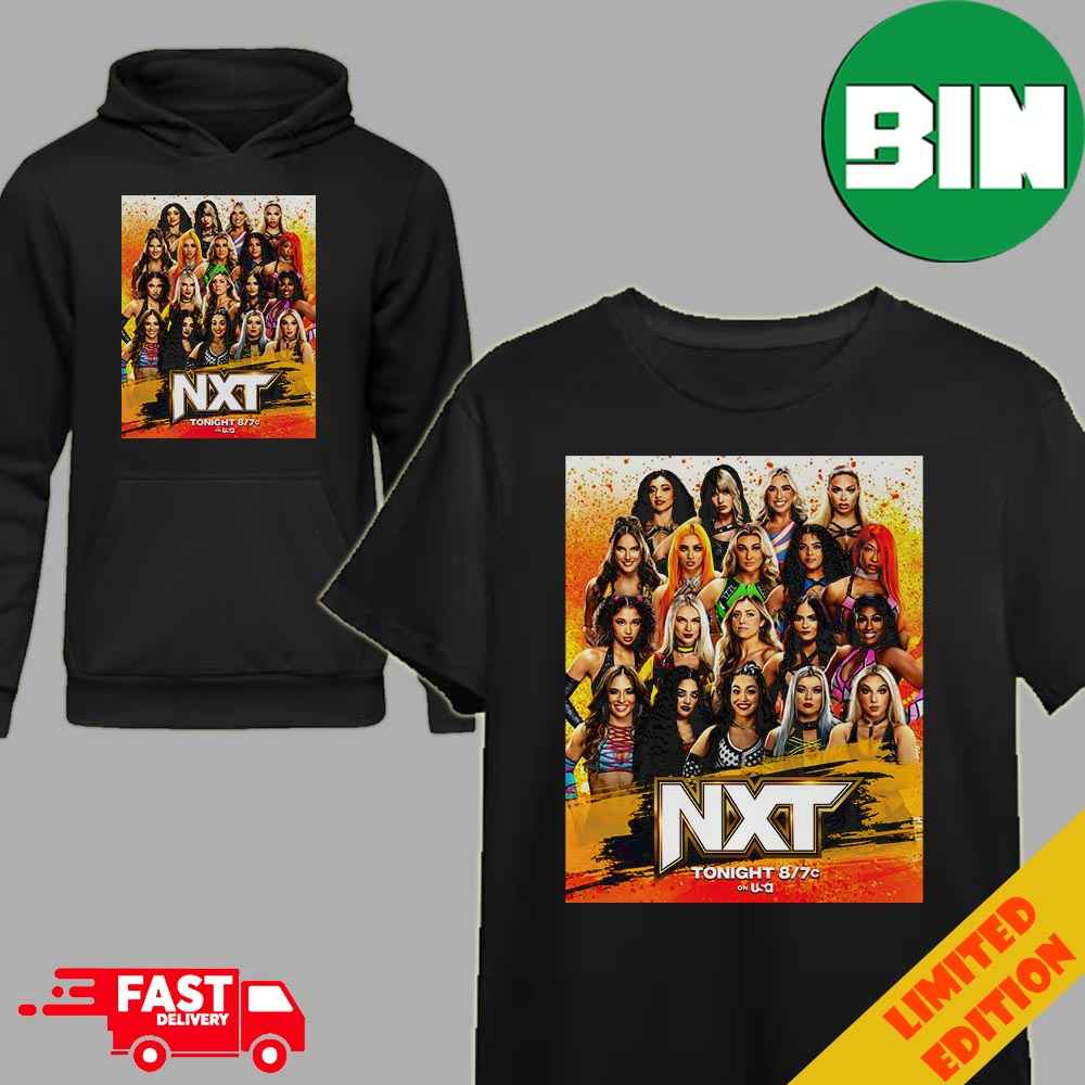 WWE NXT Battle Royal USA For Women's Champions T-Shirt Hoodie