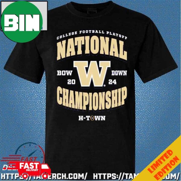 Washington Huskies 2024 National Championship Participant T-Shirt