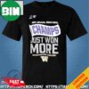 Washington Huskies Houston Bound 2024 Cfp National Championship T-Shirt