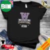 Washington Huskies Sugar Bowl 2024 Go Dawgs Champions Signatures T-Shirt Long Sleeve Hoodie Sweater