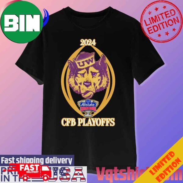 Washington Husky Allstate Sugar Bowl CFB Playoffs 2024 T-Shirt