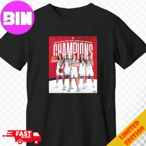 2023-2024 Big East Regular Season Champions UConn Huskies Women’s Basketball Unisex T-Shirt