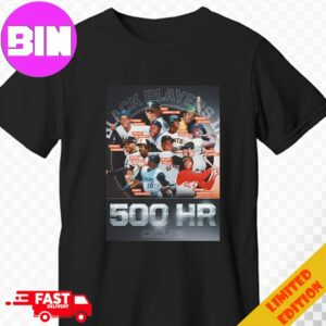 Black Players In 500HR Club Black History Month Of MLB Unisex T-Shirt