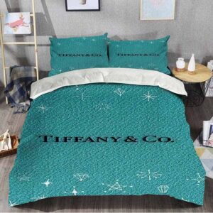 Diamond Tiffany And Co Luxury Brand Bedding Set Home Decor
