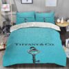 Flowers Tiffany And Co Fashion And Luxury 2024 Best Home Decor Bedding Set King And Queen With Pillow Cases