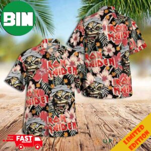 Iron Maiden Tropical Summer Rock Band Fan Gifts Merchandise Hawaiian Shirt